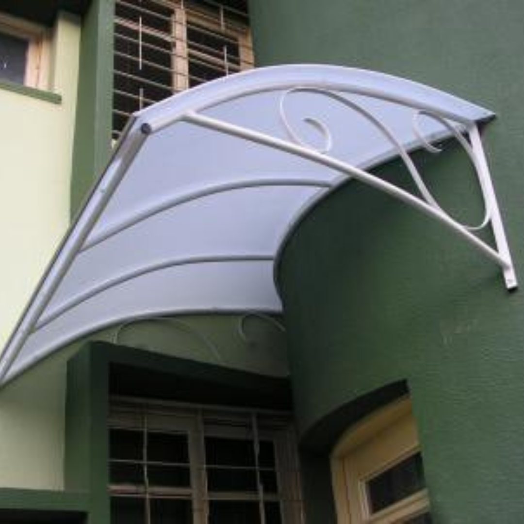 Marquesina decorativa de policarbonato